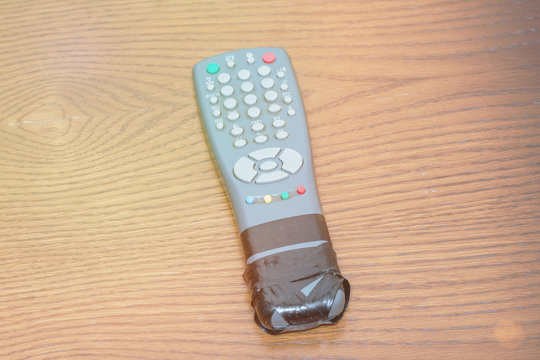 Old Broken Remote Switch Tv Channels