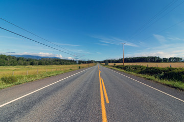 Fototapeta premium On the road through British Columbia