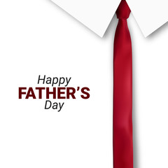 Happy Father s Day greeting card. Vector illustration. - Vector