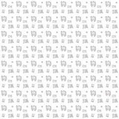 Seamless background with design symbols. Business card, logo, billboard, magazine, flayer, advertising.