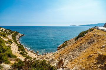 coast of mediterranean sea