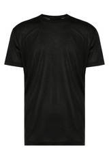 Naklejka premium Blank black t-shirt
