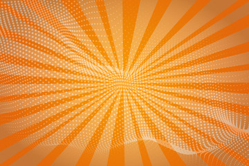 Fototapeta premium abstract, orange, yellow, sun, illustration, light, design, wallpaper, gradient, texture, bright, color, waves, backdrop, sunset, graphic, art, line, gold, nature, sky, summer, hot, shiny, artistic