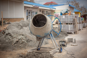 construction equipment, construction, people at work doing things