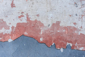 Texture, wall, concrete, it can be used as a background. Wall fragment with scratches and cracks