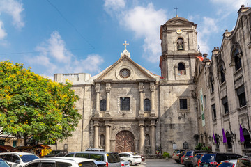 Fototapeta na wymiar San Agustin Church in Manila, philippines