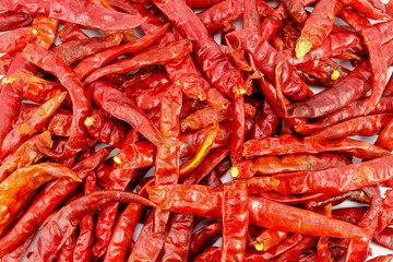 dry chili background