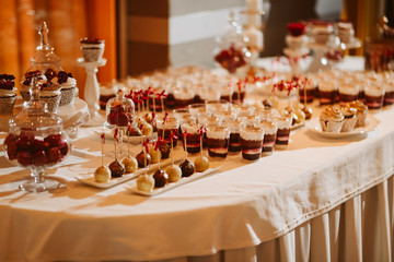 Sweet table for special day