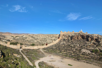 Alcazaba de Almería, Andalucía, España