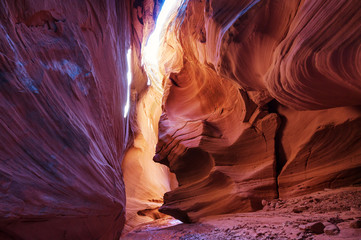 Slot canyon