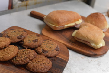 Bread and cookies homemade