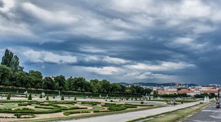 Park, beauty, sky, alley