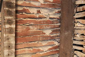 Lath and plaster wall construction