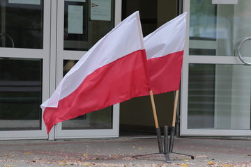 Flagi Polski - obrazy, fototapety, plakaty