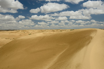Desert landscapes, Mangistau province, Kazakhstan.
