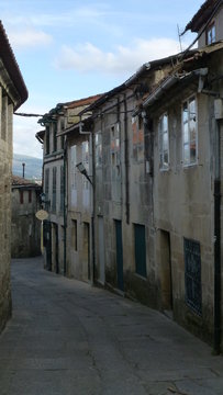 Tui,historical village of Pontevedra. Galicia,Spain