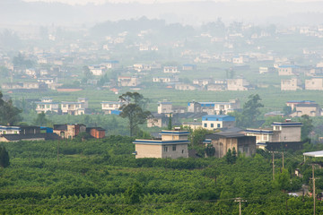 Naklejka premium Beautiful countryside in southwest China.