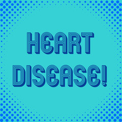 Handwriting text writing Heart Disease. Conceptual photo class of diseases that involve the heart or blood vessels Square rectangle paper sheet loaded with full creation of pattern theme