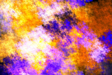 Fototapeta premium Abstract fractal art background illustration space geometry. Background consists fractal multicolor texture and suitable for use in projects imagination, creativity and design.