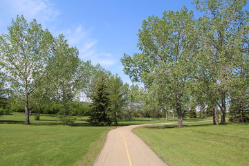 Path In Rundle Park, Edmonton, Alberta