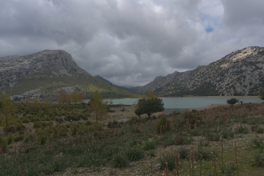 Cuber Reservoir, island of Mallorca, Balearic islands, Spain