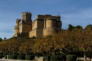 The new castle of Manzanares el Real