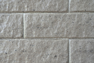 Old gray brick wall texture