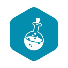 Magic potion icon. Simple illustration of magic potion vector icon for web design isolated on white background