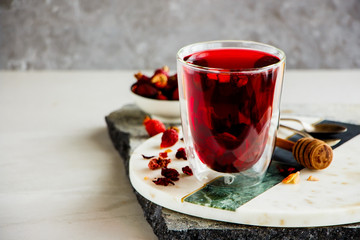 Hibiscus tea composition