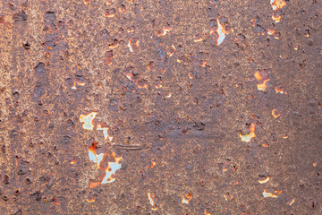 Old Weathered Rusty Metal Texture