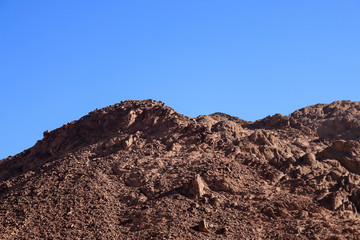 volcano in the desert
