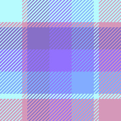 Plaid or tartan vector is background or texture in many color