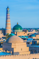 Naklejka premium Historic architecture of Khiva, Uzbekistan