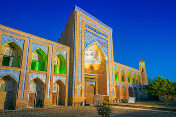 Fototapeta premium Historic architecture of Khiva, Uzbekistan