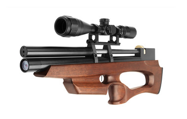 Air rifle isolated