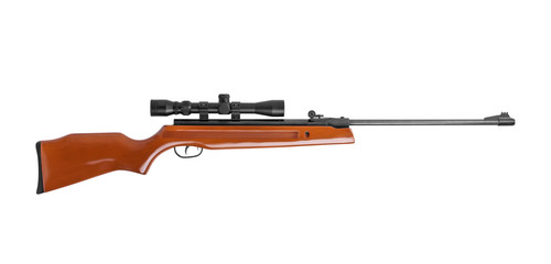 Air rifle isolated