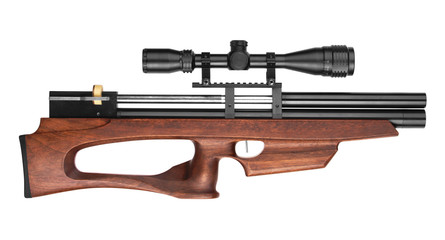 Air rifle isolated