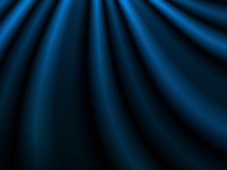Fototapeta premium Abstract Soft Blue Wave Line Background
