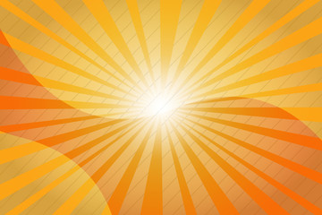 Obraz premium abstract, orange, yellow, illustration, design, wallpaper, light, graphic, backgrounds, sun, art, color, waves, green, bright, pattern, texture, lines, gradient, decoration, artistic, line, wave, red