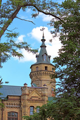 high tower of the old castle