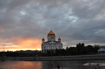 Fototapeta premium st basils cathedral of christ the savior in moscow