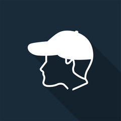 Symbol Wear Gap Isolate On Black Background,Vector Illustration