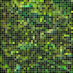 abstract vector square pixel mosaic background