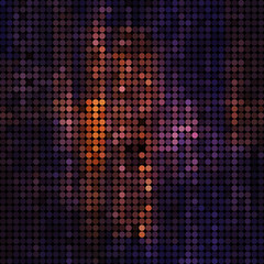 abstract vector colored round dots background