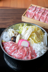 Kurobuta Pork Sukiyaki set