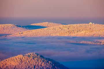 Karkonosze Zima - Góry Sudety