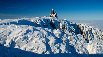 Fototapeta Karkonosze Zima - Góry Sudety obraz