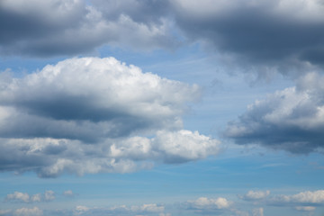 Obraz premium wolken gebilde wetter unwetter ziehen