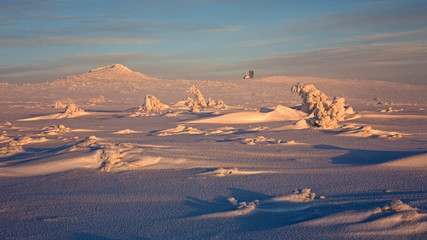 Karkonosze Zima - Góry Sudety