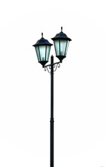 Black lump on light background